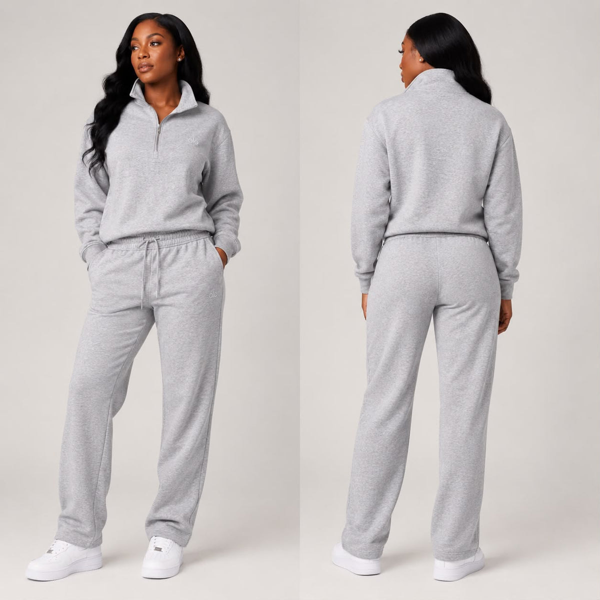 Crowned Comfort Luxe Two-Piece Lounge Set