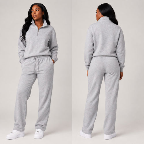 Crowned Comfort Luxe Two-Piece Lounge Set