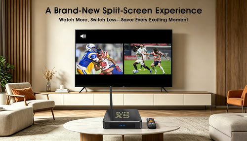 Elite X5 Smart Tv Streaming Box| Entertainment Hub